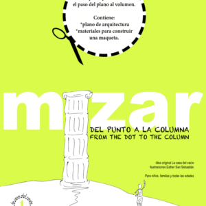 Portada del libro ilustrado Mizar, del punto a la columna